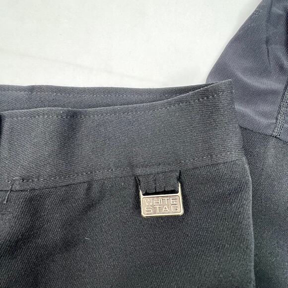 Vintage Stagsport By White Stag Schoeller Black Stirrup Ski Pants Small/medium - Picture 7 of 11